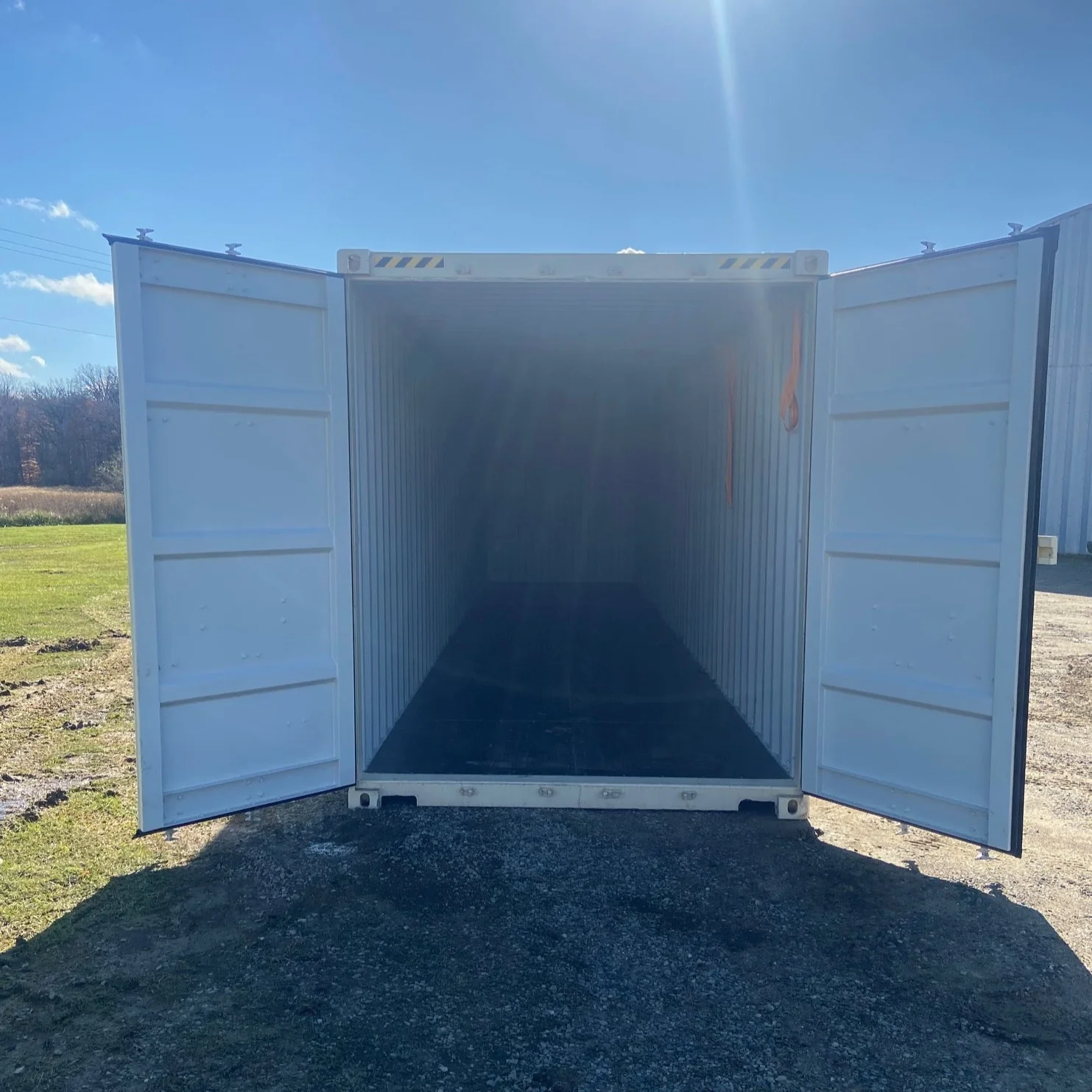 40 foot high cube shipping container