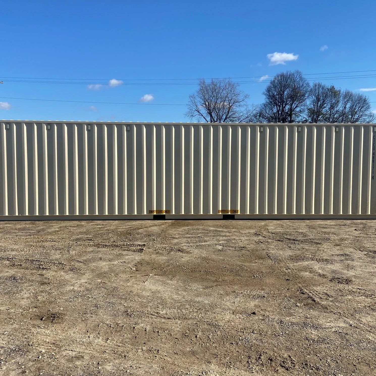 40 foot high cube shipping container